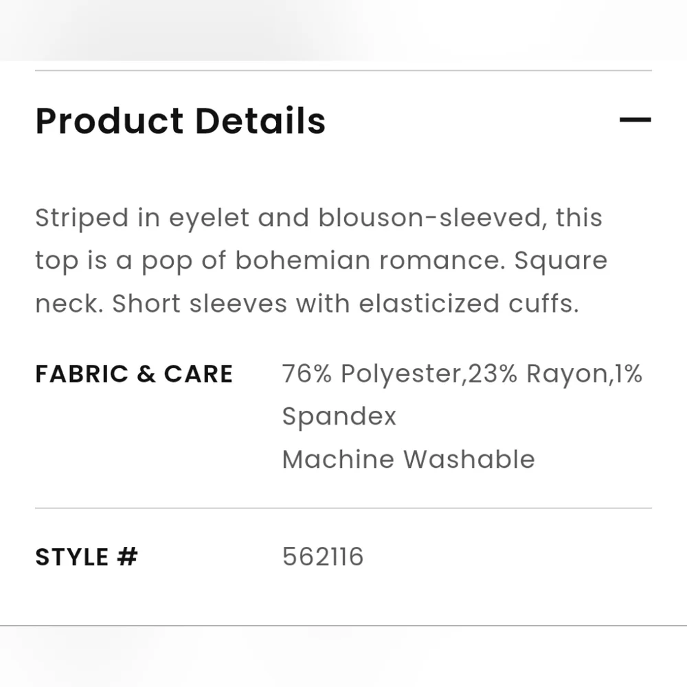LOFT Striped Smocked Drape Sleeve Top - Picture 9 of 9